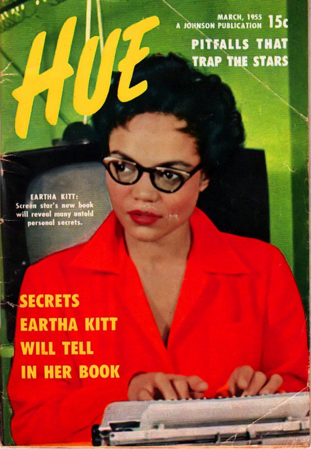 Eartha Kitt Hue magazine cover specs